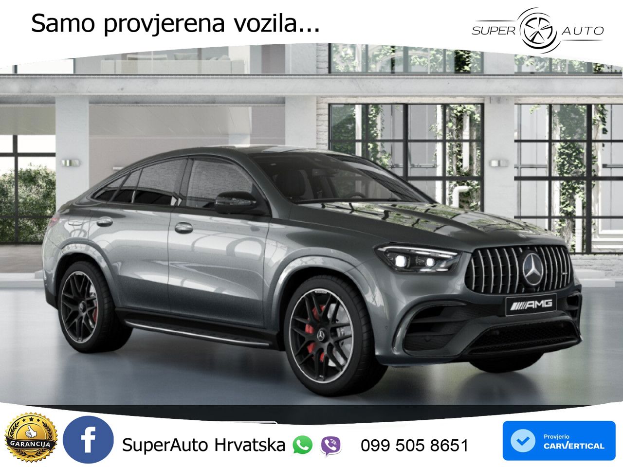 Mercedes AMG GLE 63 S V8 (612 KS) EQ Boost 4MATIC+ AMG SPEEDSHIFT TCT 9G LED+GR SJED+ACC
