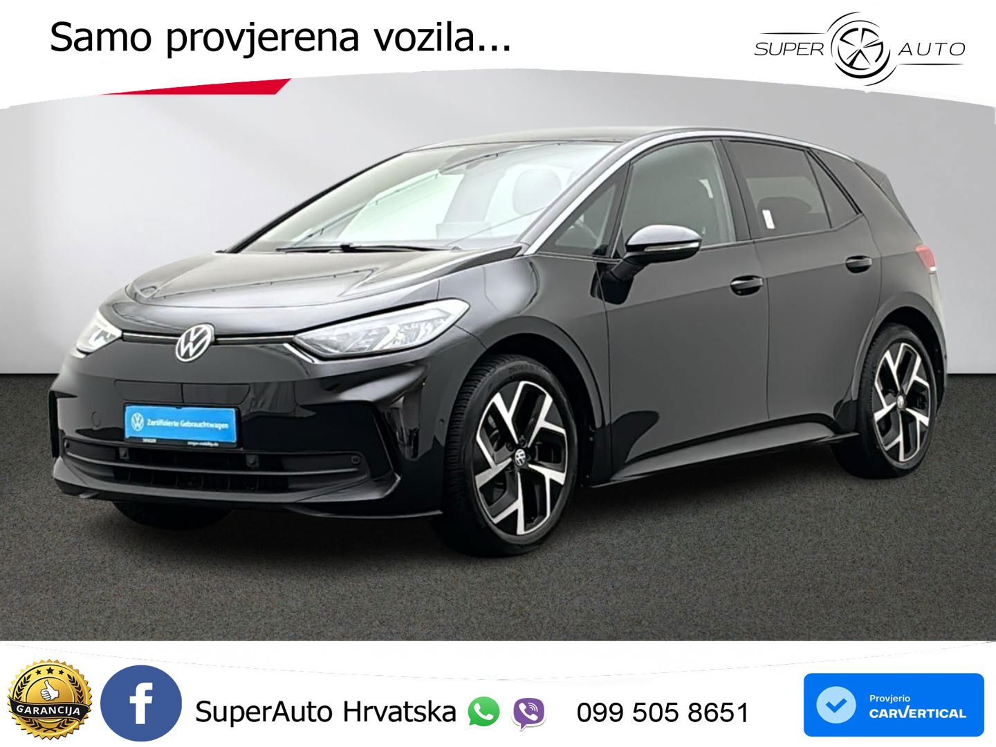 Volkswagen ID.3 Pro 62 kWh (204 KS) LED+GR SJED+ACC