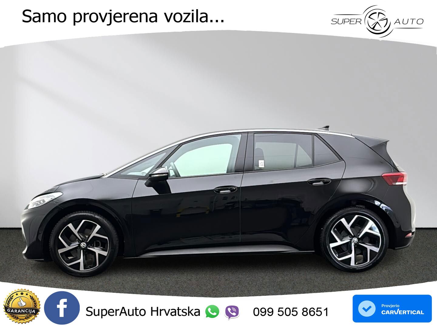 Volkswagen ID.3 Pro 62 kWh (204 KS) LED+GR SJED+ACC