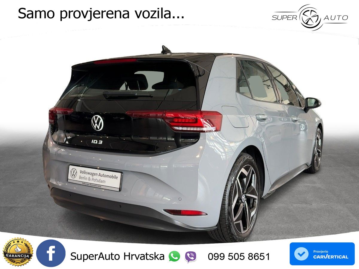 Volkswagen ID.3 Pro 62 kWh (204 KS) LED+ACC
