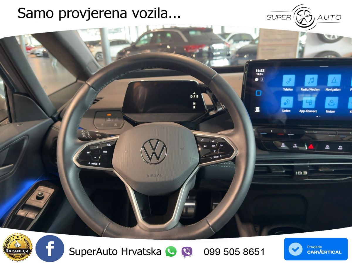 Volkswagen ID.3 Pro 62 kWh (204 KS) LED+ACC