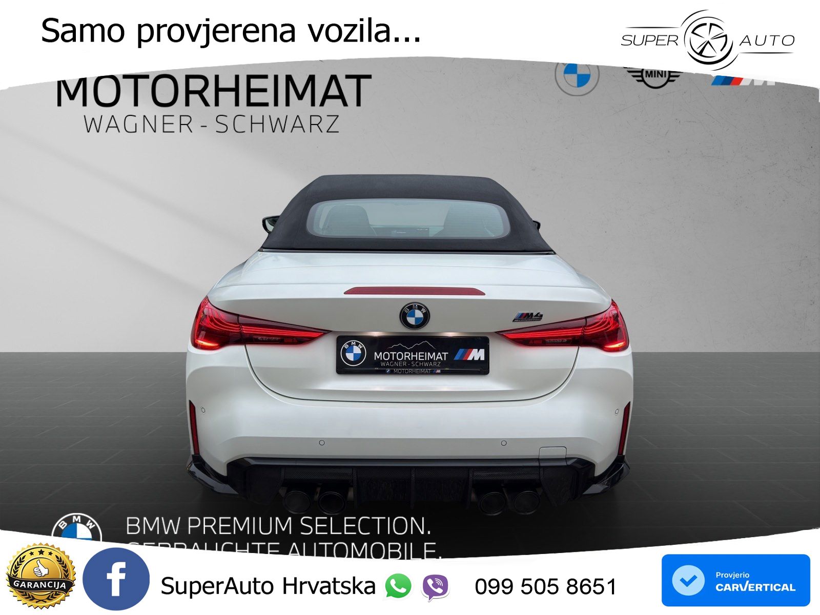 BMW M4 Convertible Competition 3.0 (530 KS) xDrive Steptronic LED+GR SJED+ACC