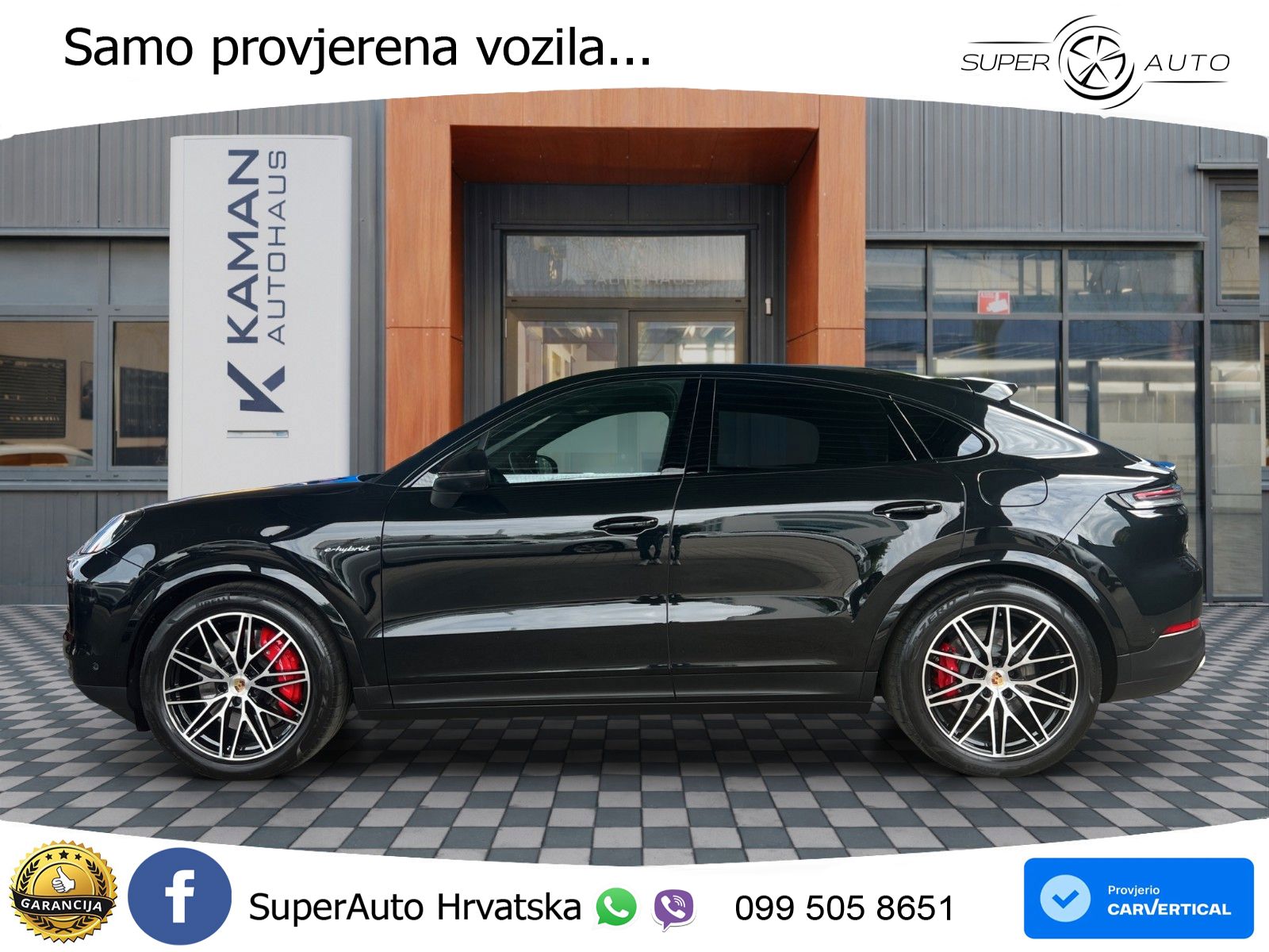 Porsche Cayenne Coupe S 3.0 V6 (519 KS) E-Hybrid Tiptronic S