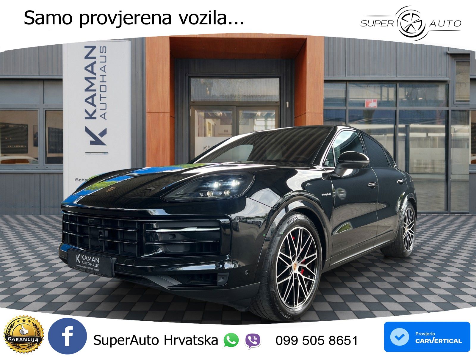 Porsche Cayenne Coupe S 3.0 V6 (519 KS) E-Hybrid Tiptronic S