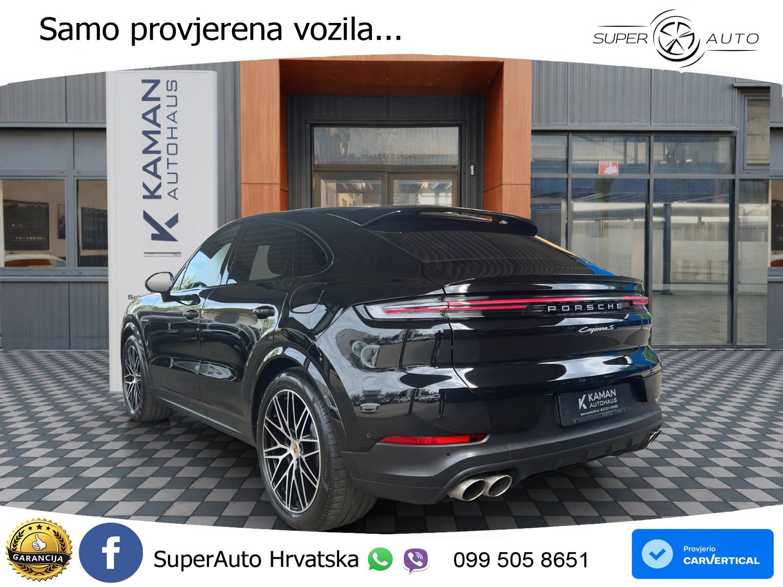 Porsche Cayenne Coupe S 3.0 V6 (519 KS) E-Hybrid Tiptronic S