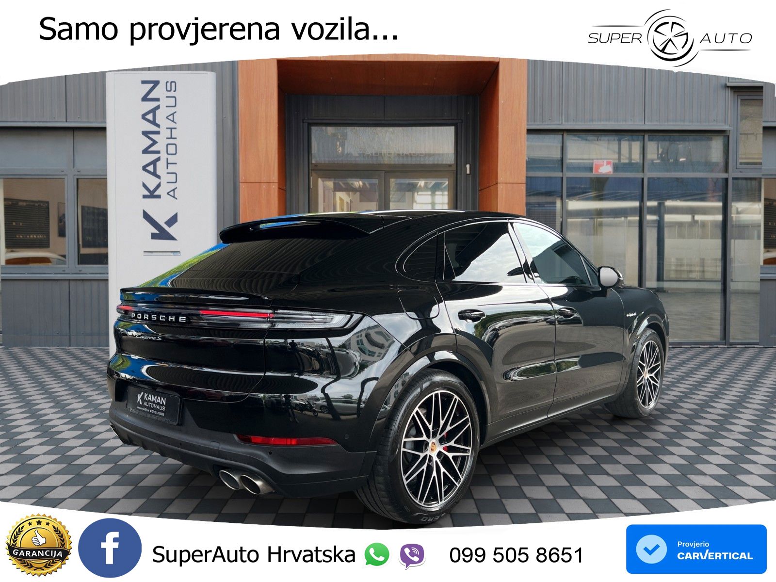 Porsche Cayenne Coupe S 3.0 V6 (519 KS) E-Hybrid Tiptronic S