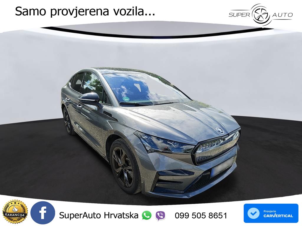 Škoda Enyaq Coupe iV RS 82 kWh (299 KS) AWD Lounge LED+GR SJED+ACC