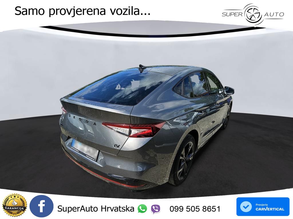 Škoda Enyaq Coupe iV RS 82 kWh (299 KS) AWD Lounge LED+GR SJED+ACC