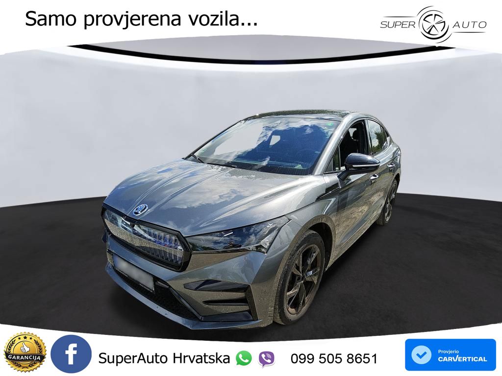 Škoda Enyaq Coupe iV RS 82 kWh (299 KS) AWD Lounge LED+GR SJED+ACC