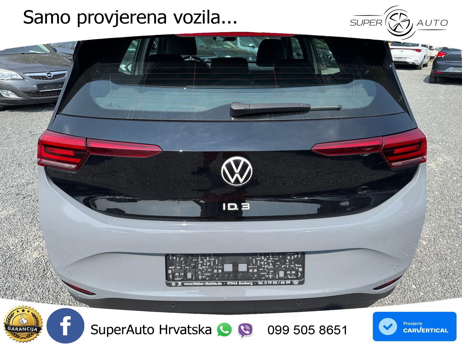Volkswagen ID.3 Pro 62 kWh (204 KS) LED+ACC