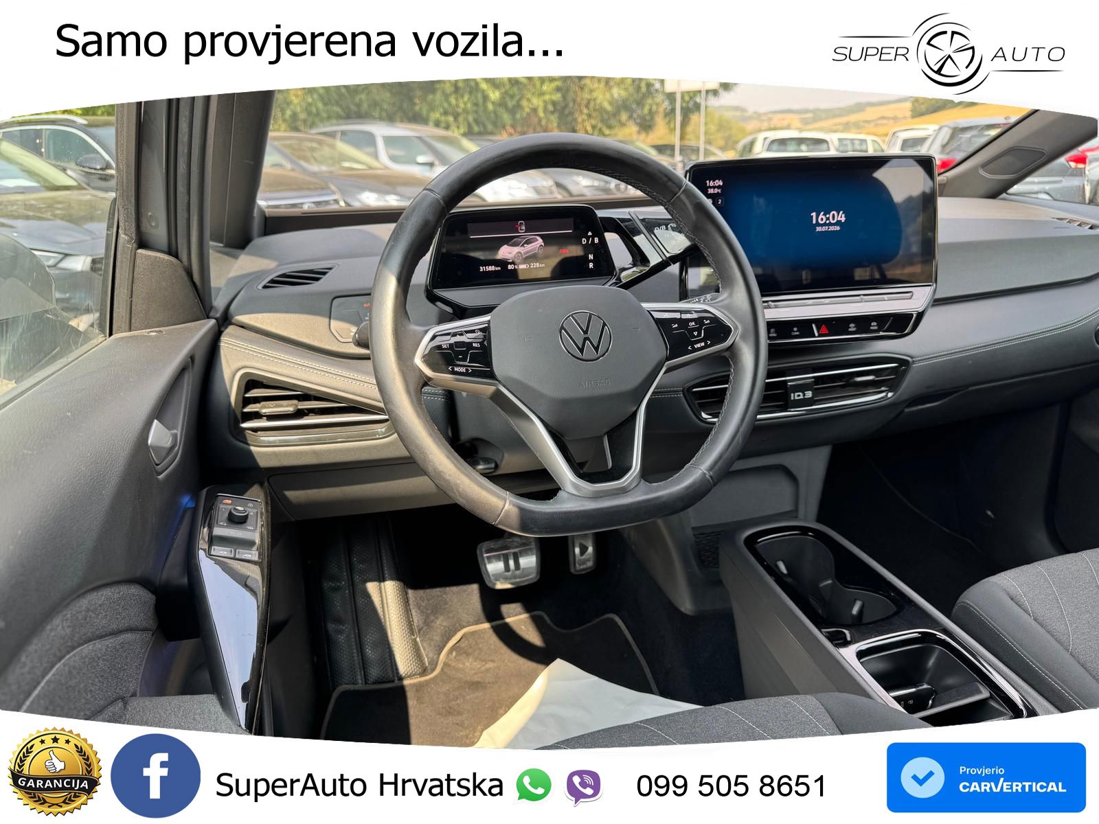 Volkswagen ID.3 Pro 62 kWh (204 KS) LED+ACC