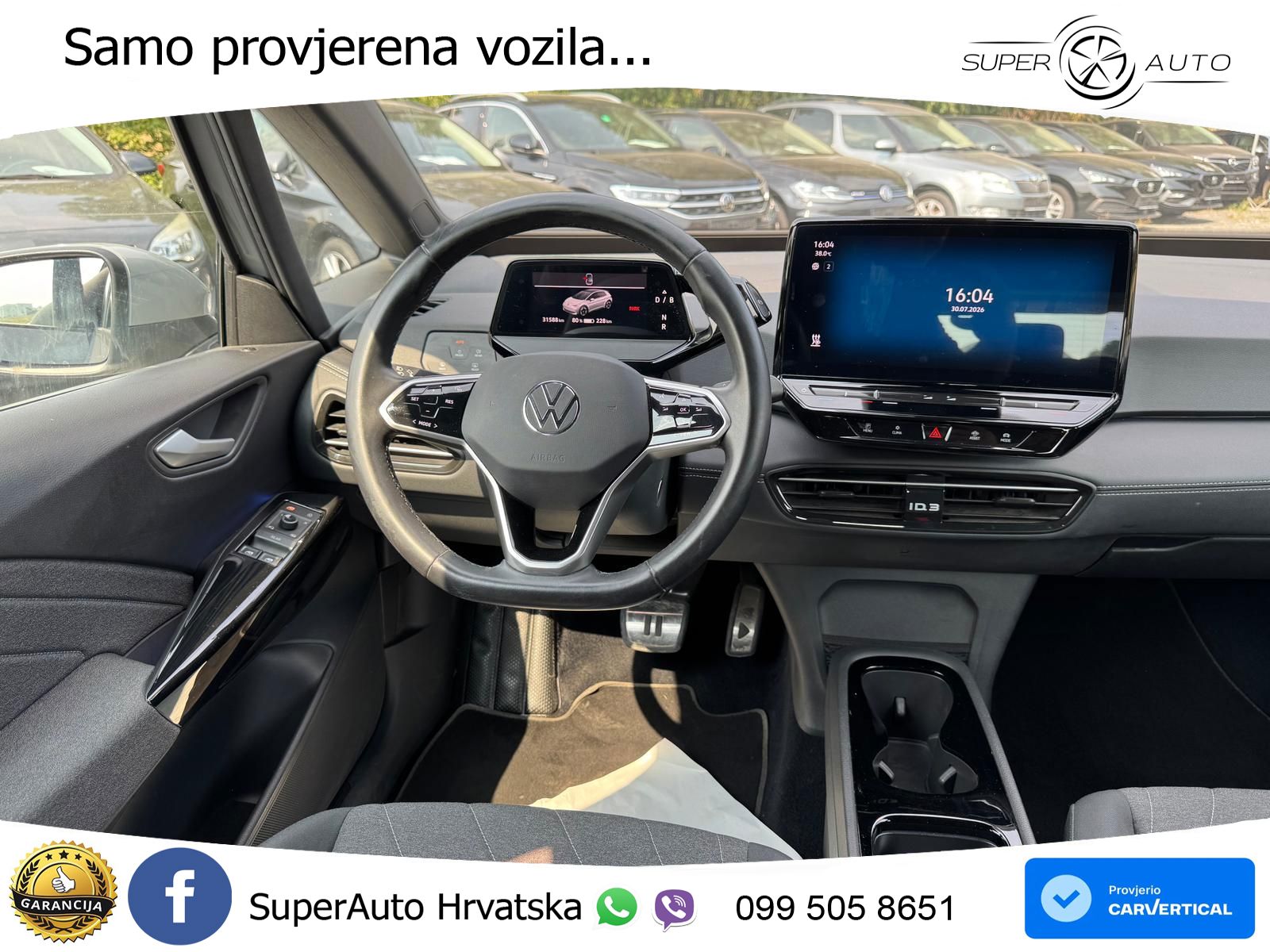 Volkswagen ID.3 Pro 62 kWh (204 KS) LED+ACC