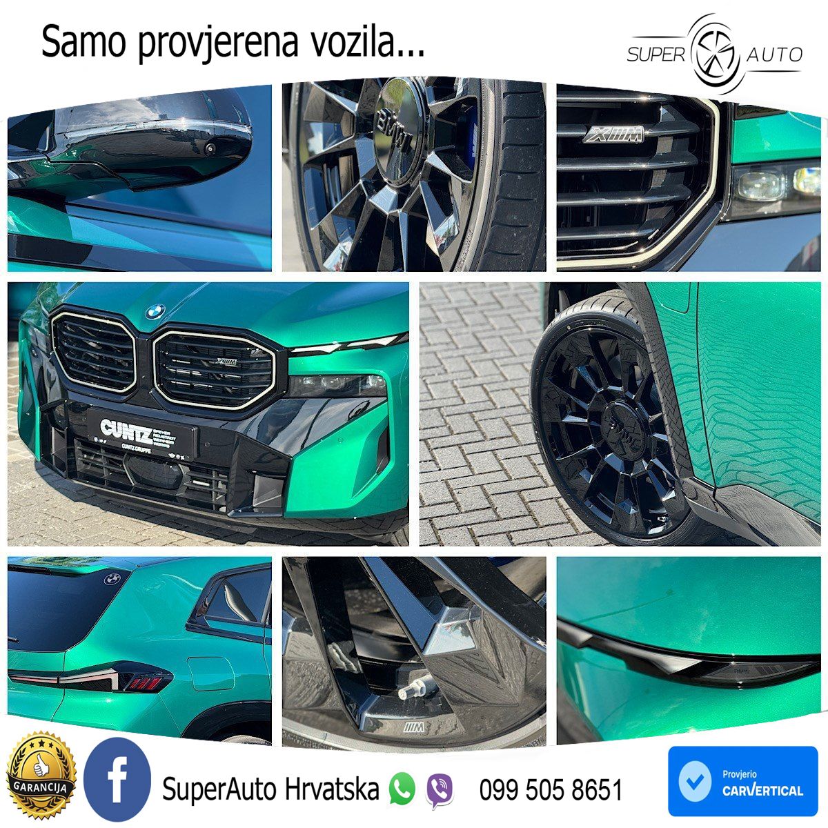 BMW XM 50e (476 KS) M xDrive M Steptronic LED+GR SJED+ACC