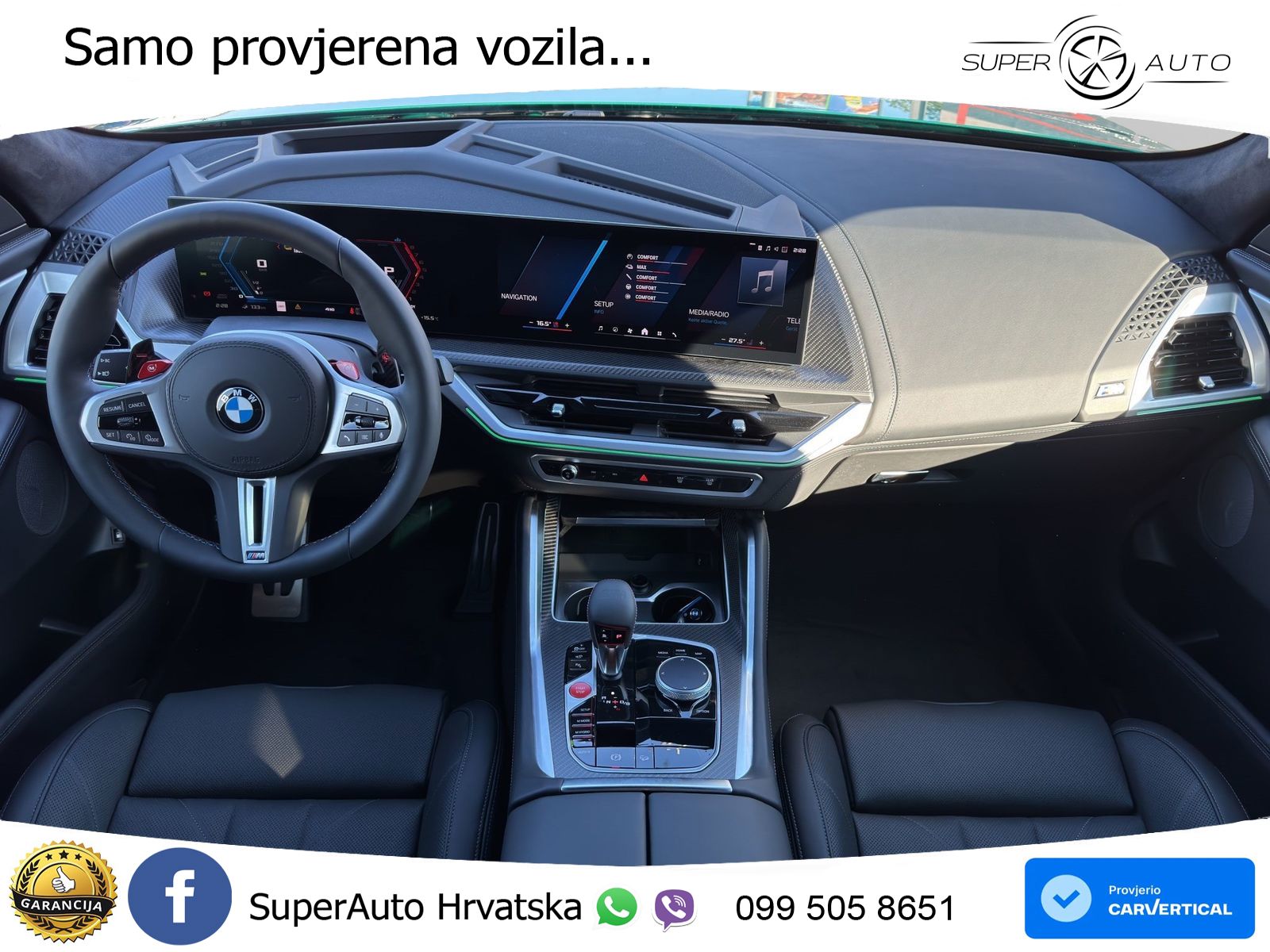 BMW XM 50e (476 KS) M xDrive M Steptronic LED+GR SJED+ACC