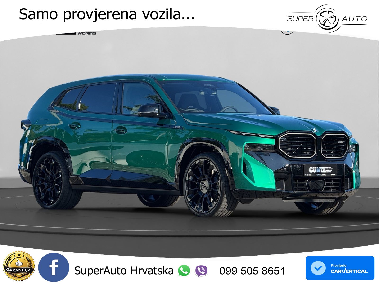 BMW XM 50e (476 KS) M xDrive M Steptronic LED+GR SJED+ACC
