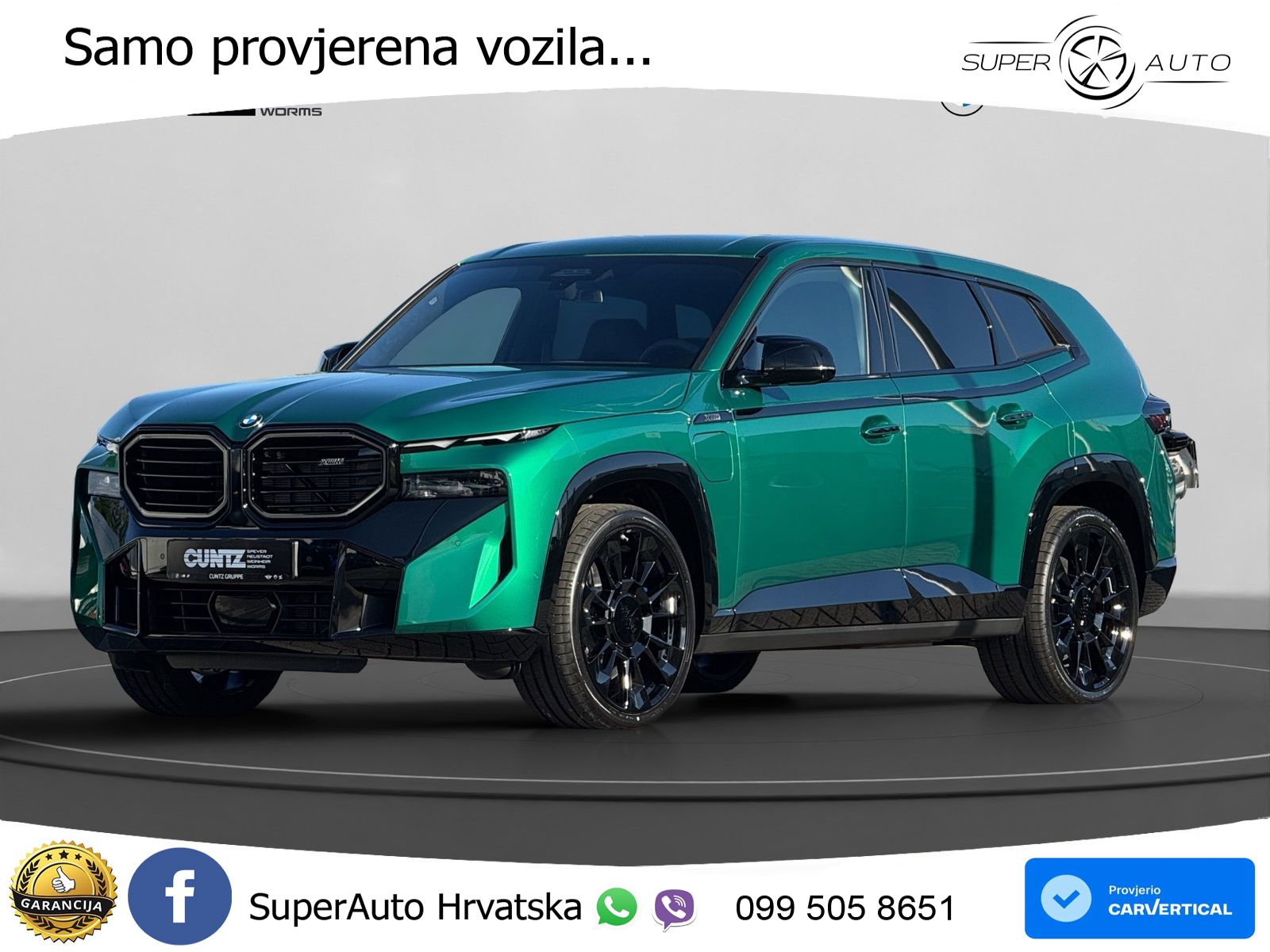 BMW XM 50e (476 KS) M xDrive M Steptronic LED+GR SJED+ACC