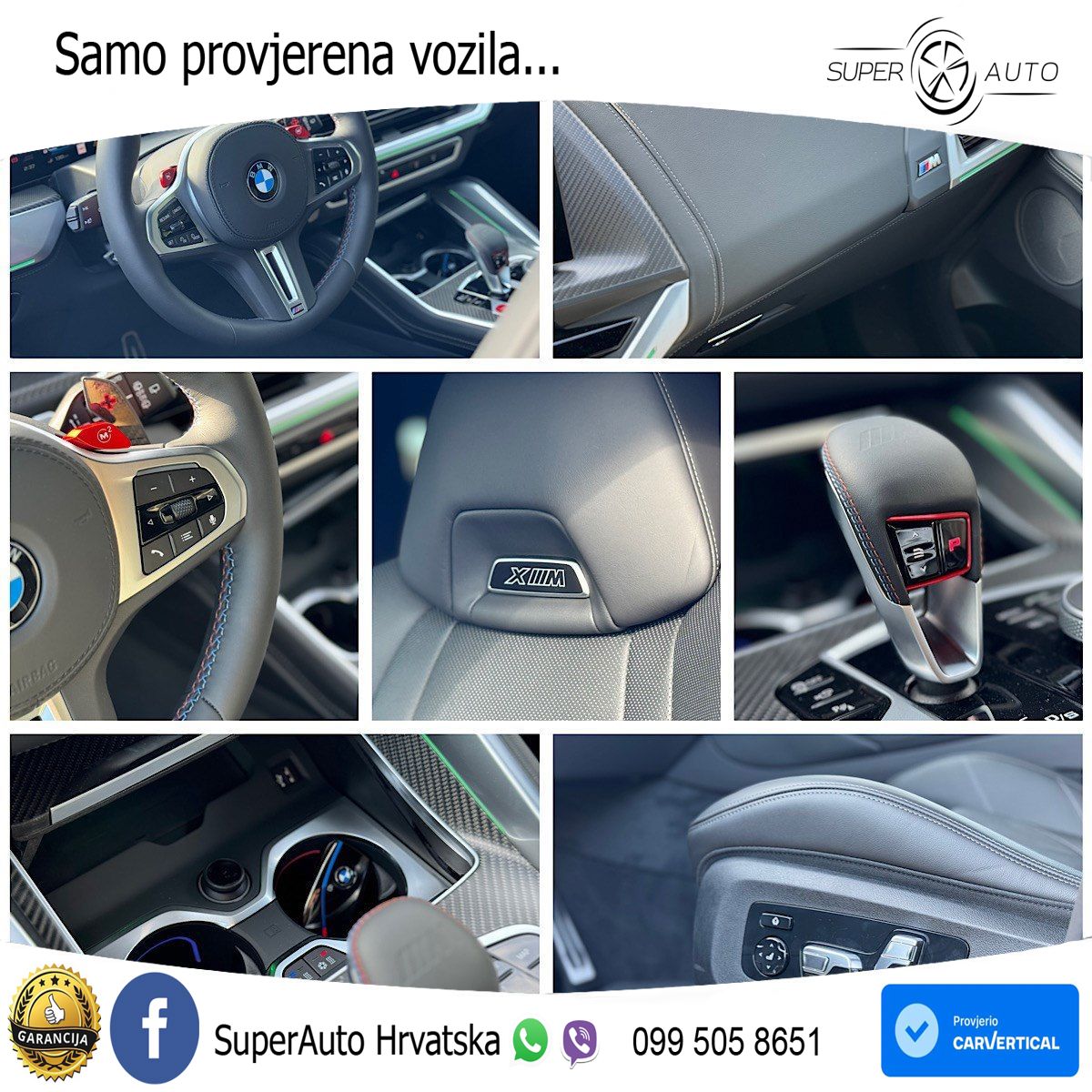 BMW XM 50e (476 KS) M xDrive M Steptronic LED+GR SJED+ACC