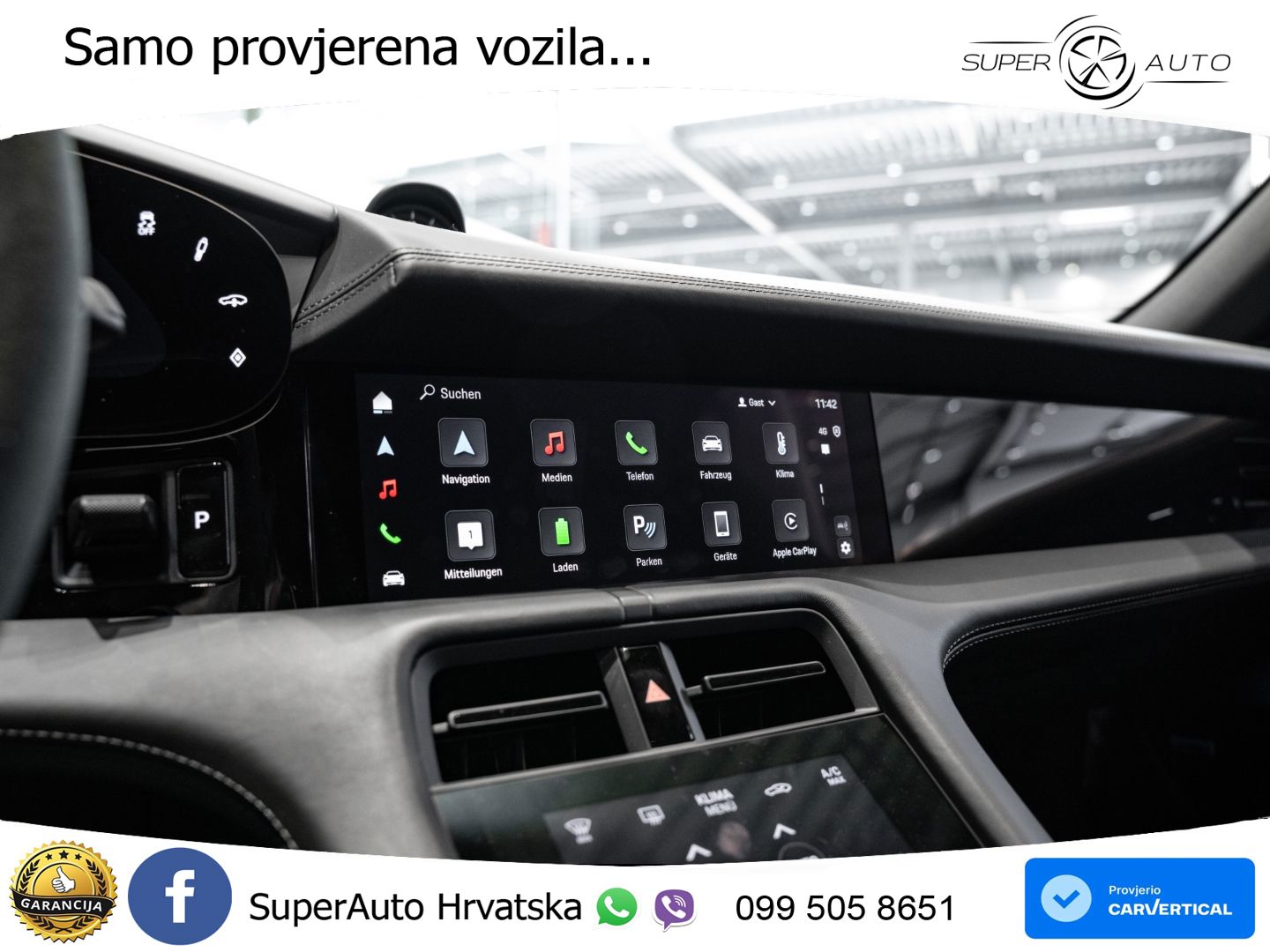 Porsche Taycan Sport Turismo 4S 105 kWh (598 KS)