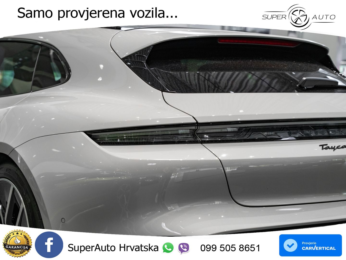 Porsche Taycan Sport Turismo 4S 105 kWh (598 KS)
