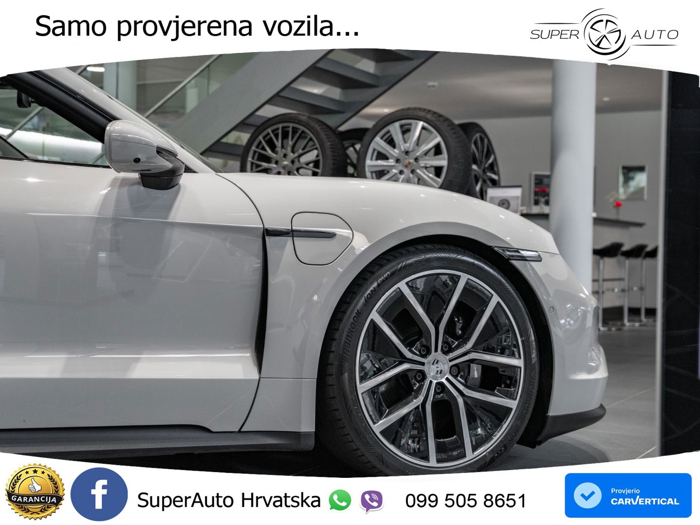 Porsche Taycan Sport Turismo 4S 105 kWh (598 KS)