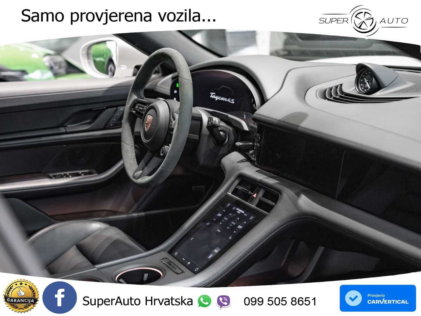 Porsche Taycan Sport Turismo 4S 105 kWh (598 KS)