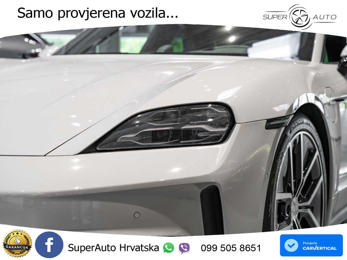 Porsche Taycan Sport Turismo 4S 105 kWh (598 KS)