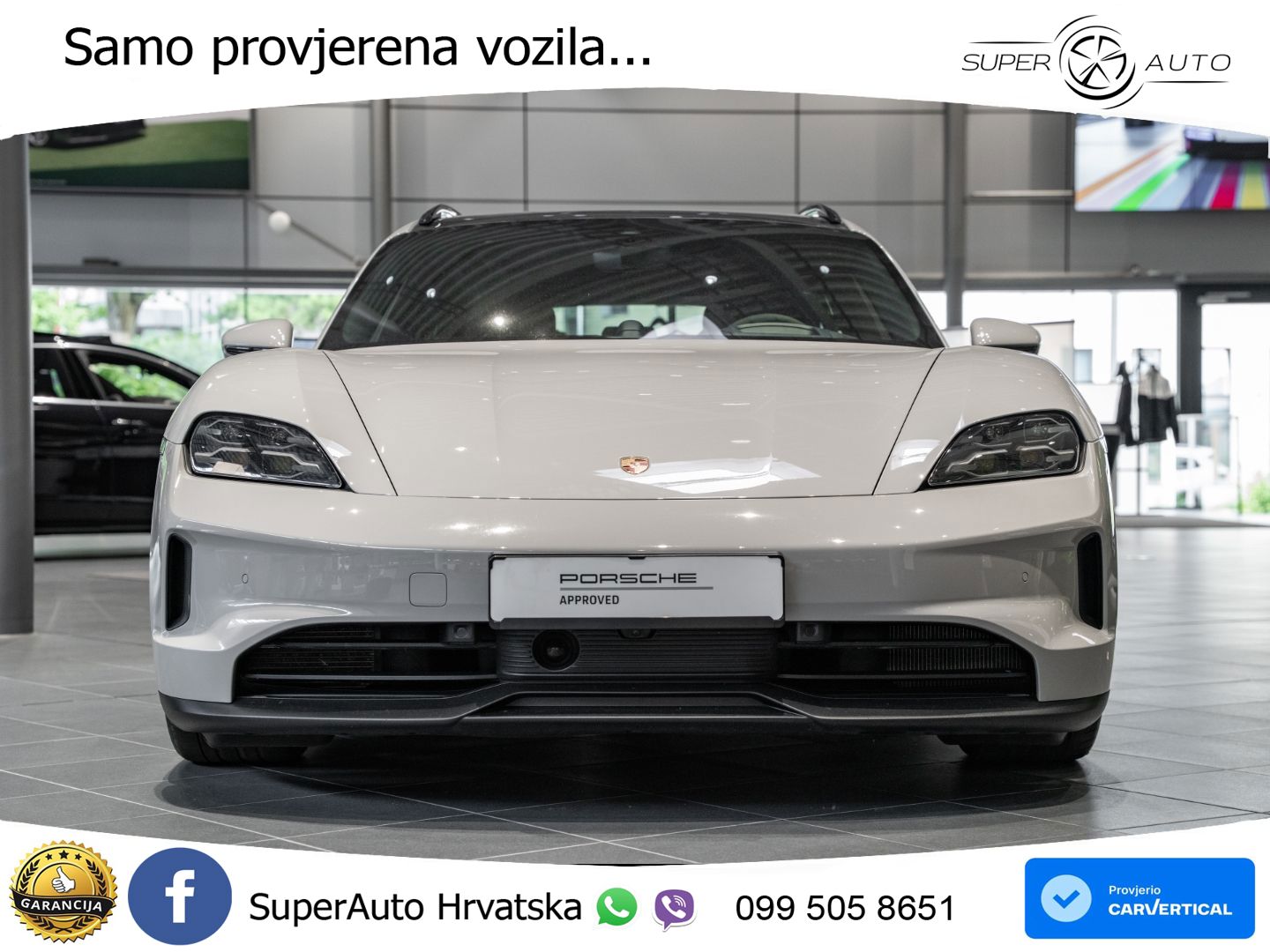 Porsche Taycan Sport Turismo 4S 105 kWh (598 KS)