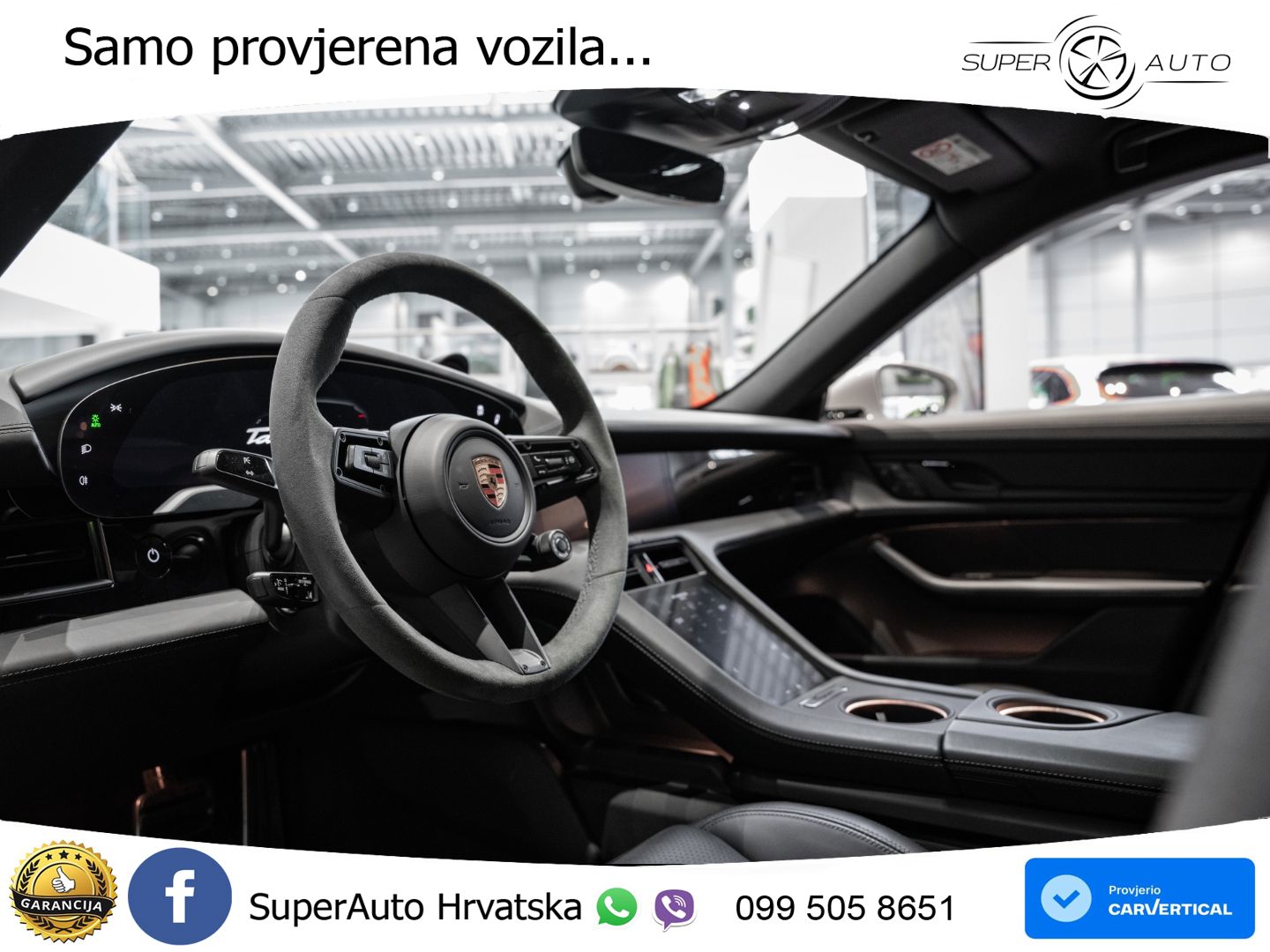 Porsche Taycan Sport Turismo 4S 105 kWh (598 KS)