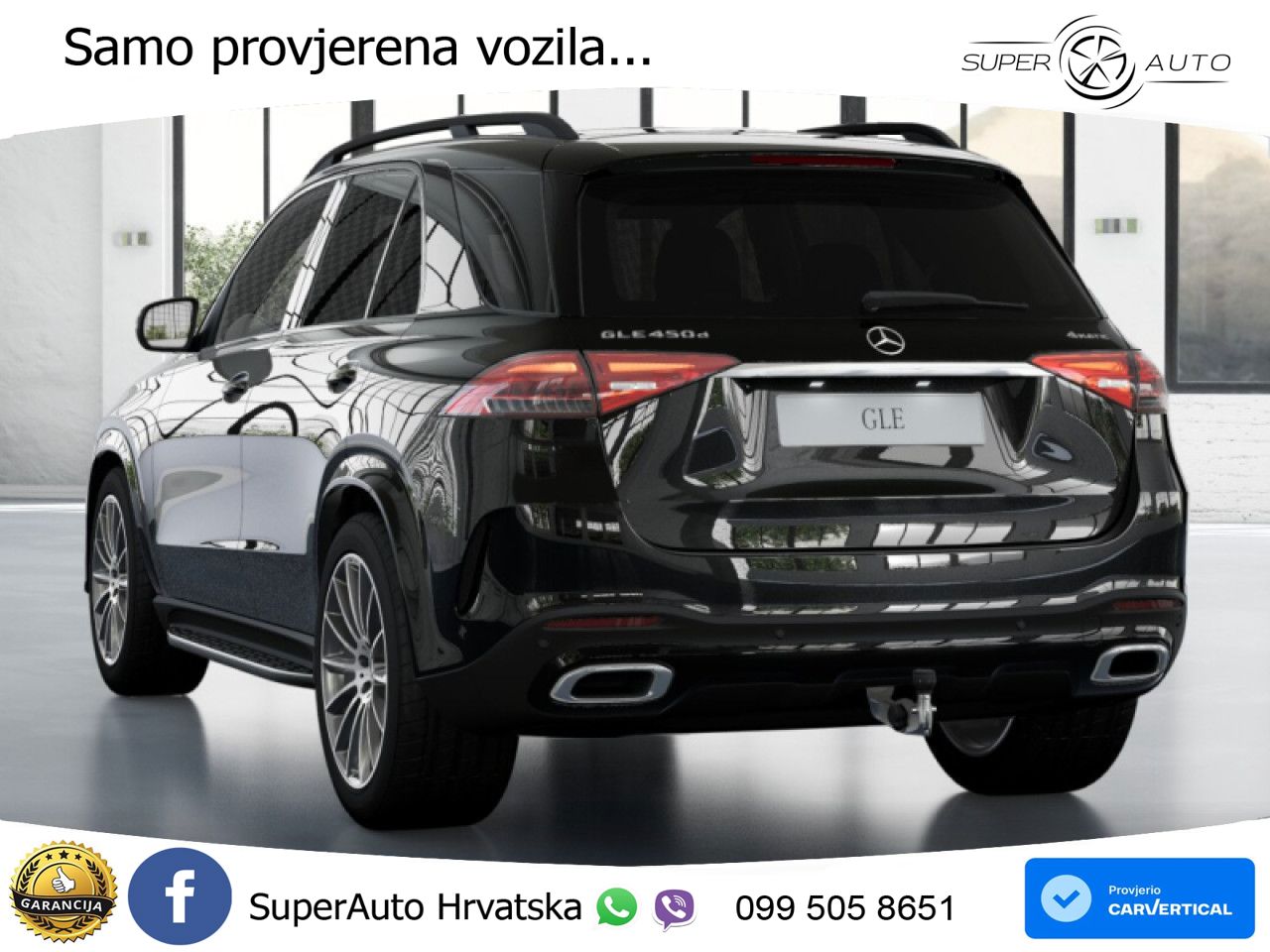 Mercedes GLE 450d (367 KS) EQ Boost 4MATIC 9G-TRONIC AMG LED+GR SJED+ACC