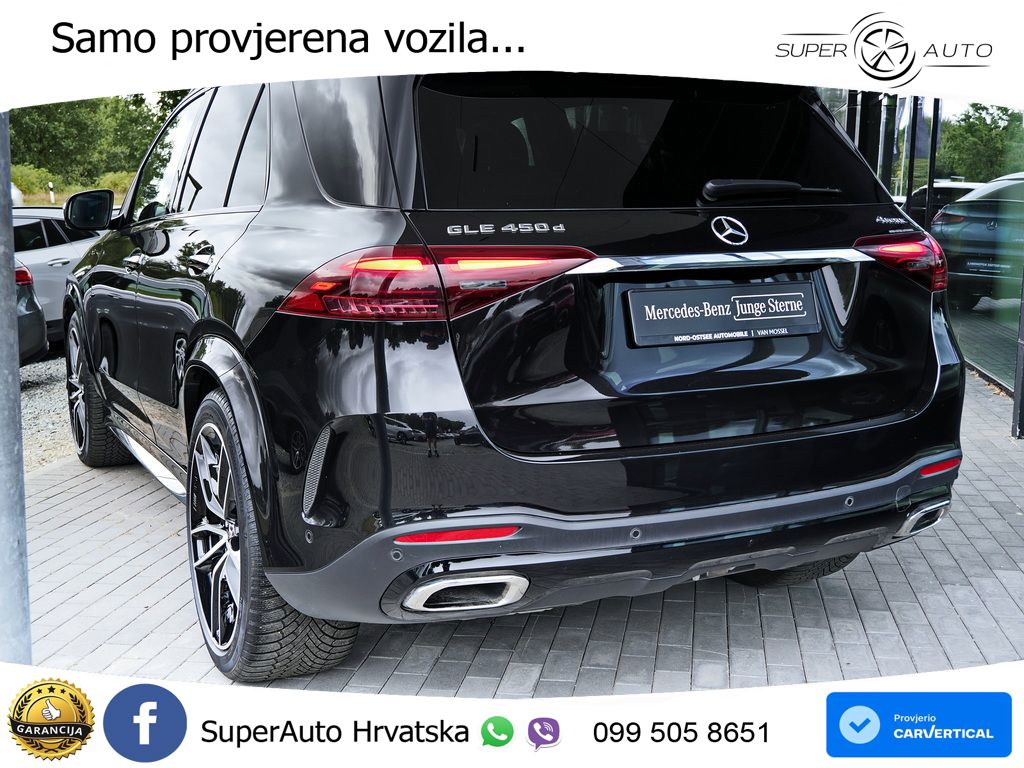 Mercedes GLE 450d (367 KS) EQ Boost 4MATIC 9G-TRONIC AMG LED+GR SJED+ACC