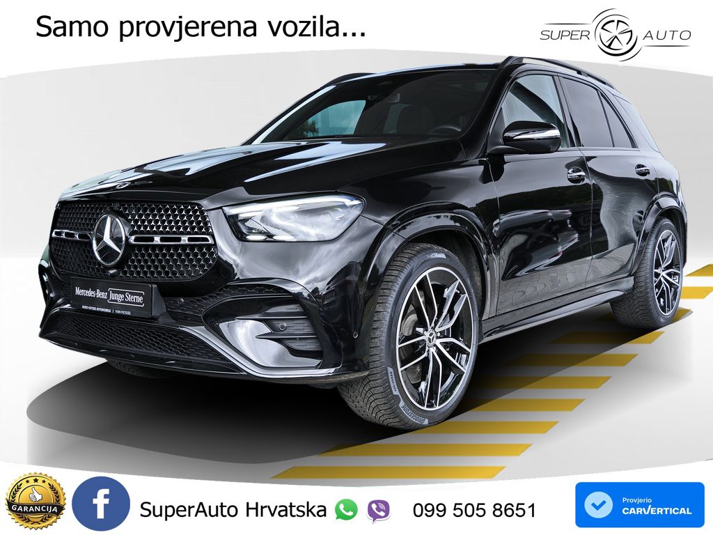Mercedes GLE 450d (367 KS) EQ Boost 4MATIC 9G-TRONIC AMG LED+GR SJED+ACC