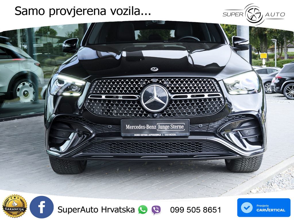 Mercedes GLE 450d (367 KS) EQ Boost 4MATIC 9G-TRONIC AMG LED+GR SJED+ACC
