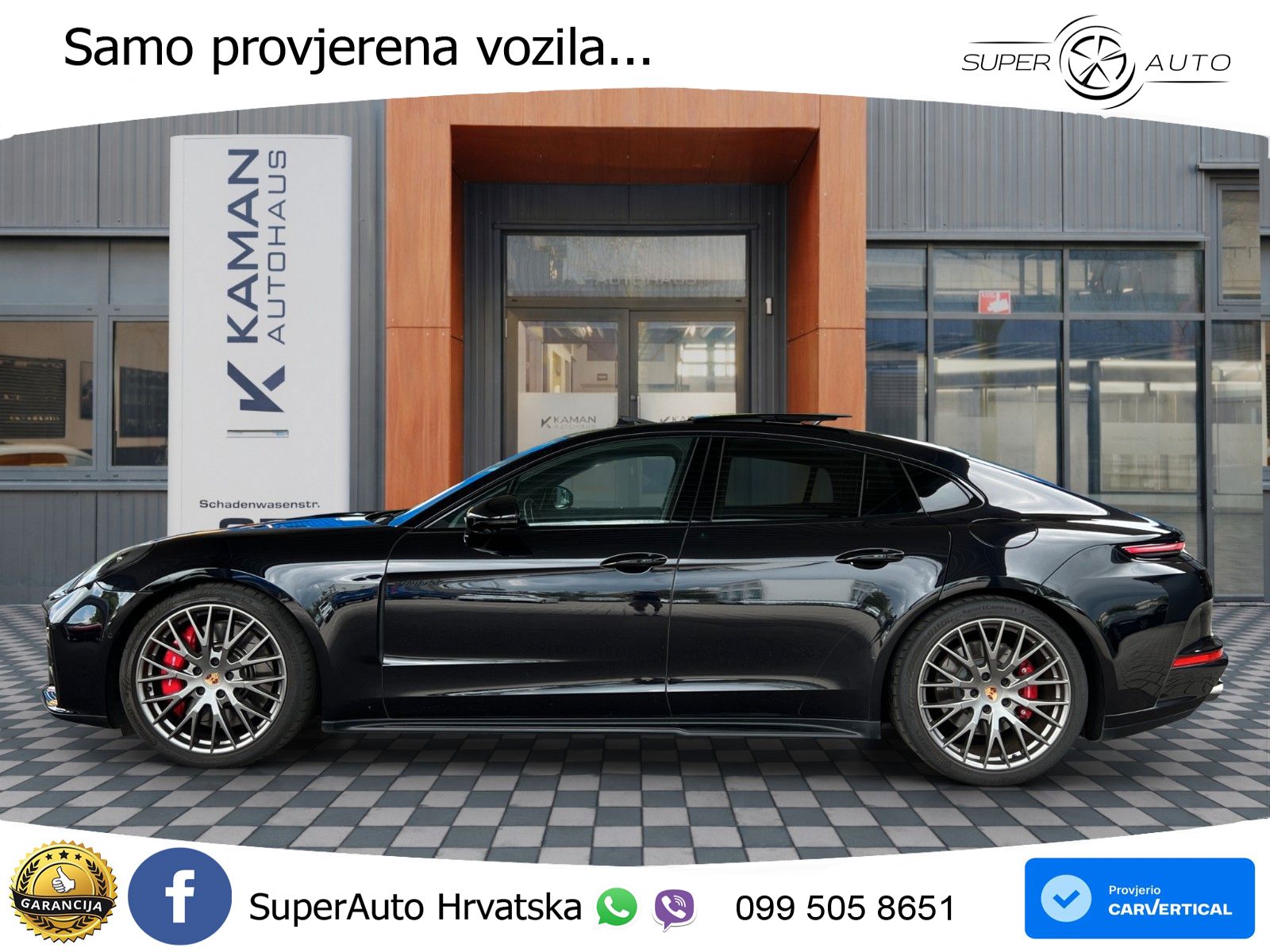 Porsche Panamera 4S 2.9 V6 (544 KS) E-Hybrid PDK ACC+HEAD+4xGR SJED+360+PANO