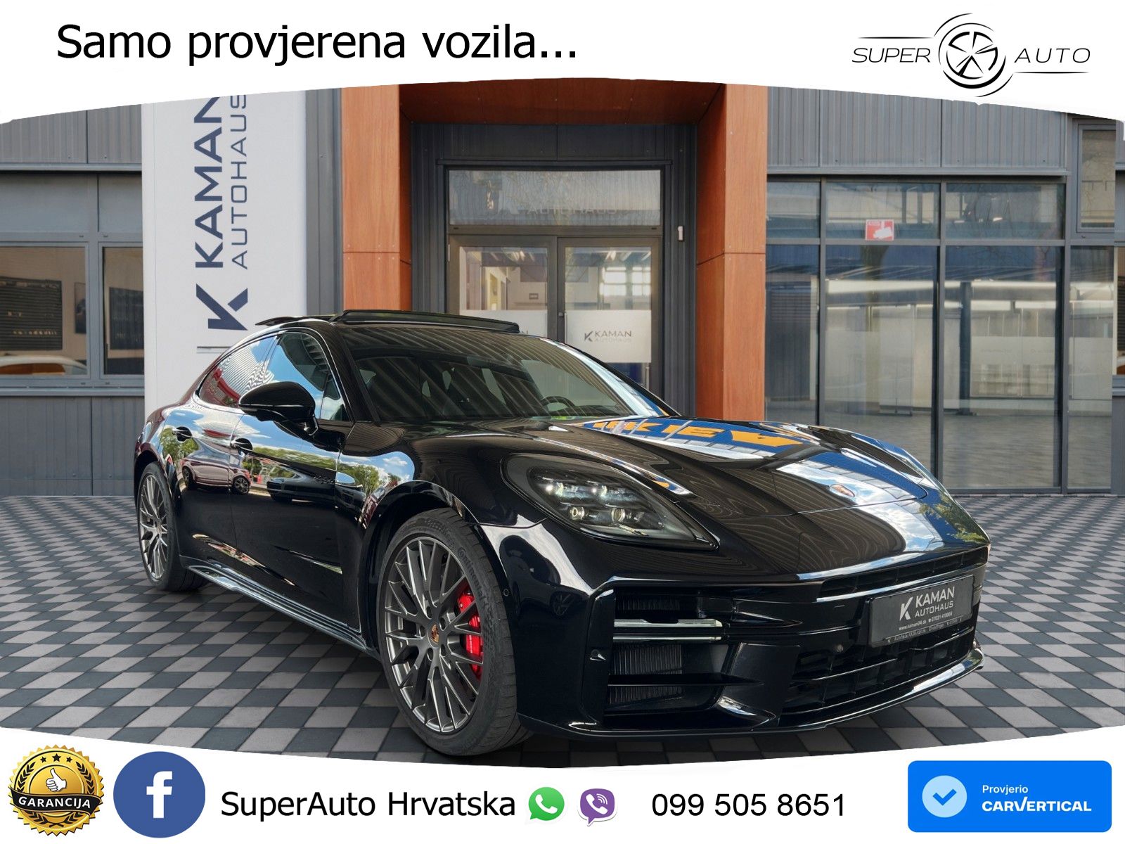 Porsche Panamera 4S 2.9 V6 (544 KS) E-Hybrid PDK ACC+HEAD+4xGR SJED+360+PANO