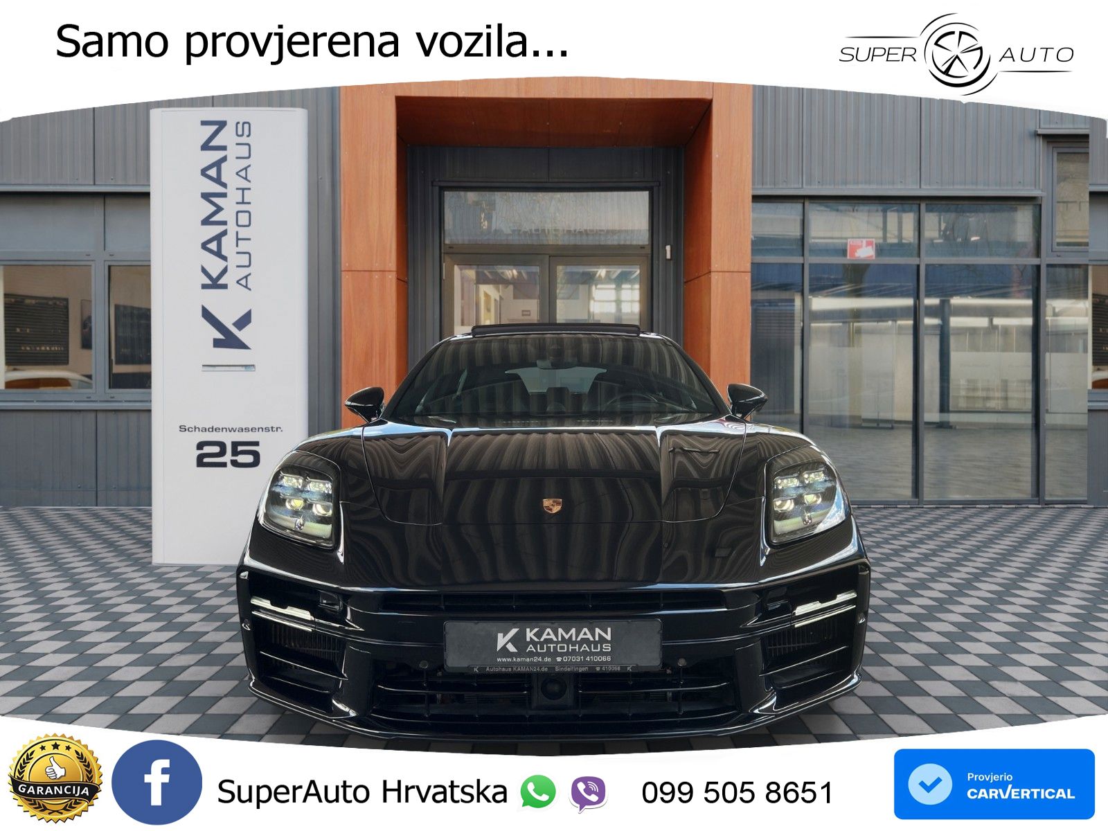 Porsche Panamera 4S 2.9 V6 (544 KS) E-Hybrid PDK ACC+HEAD+4xGR SJED+360+PANO