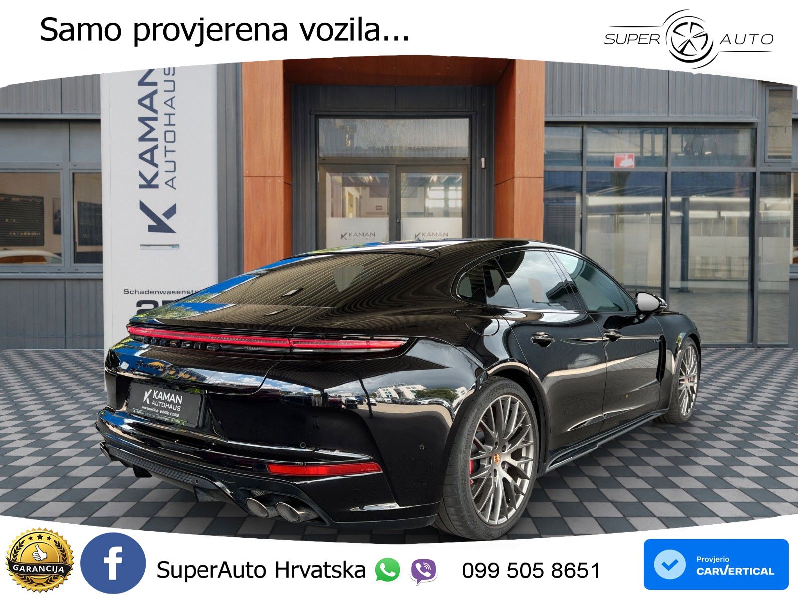 Porsche Panamera 4S 2.9 V6 (544 KS) E-Hybrid PDK ACC+HEAD+4xGR SJED+360+PANO