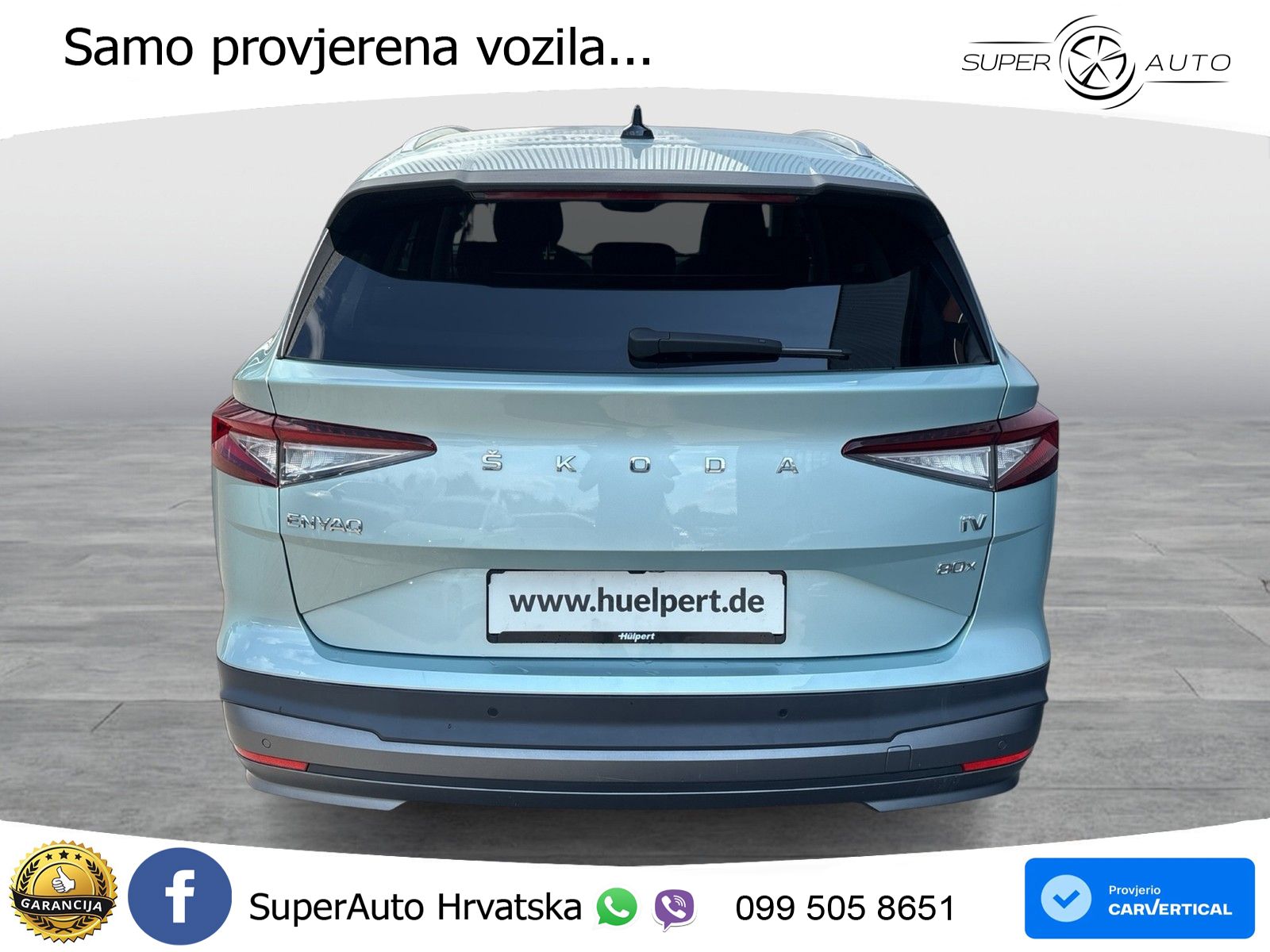 Škoda Enyaq iV 80x 82 kWh (265 KS) AWD