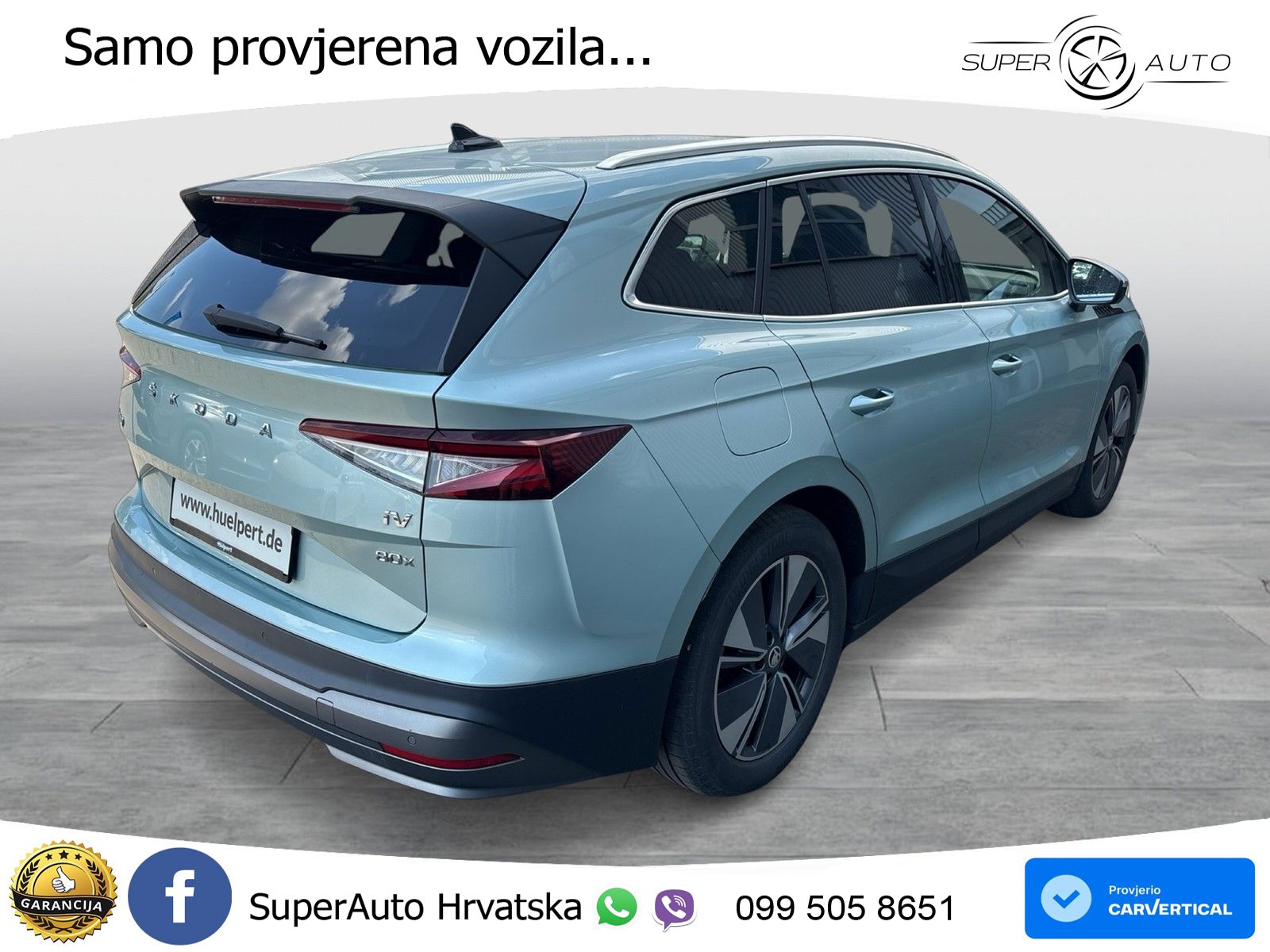 Škoda Enyaq iV 80x 82 kWh (265 KS) AWD