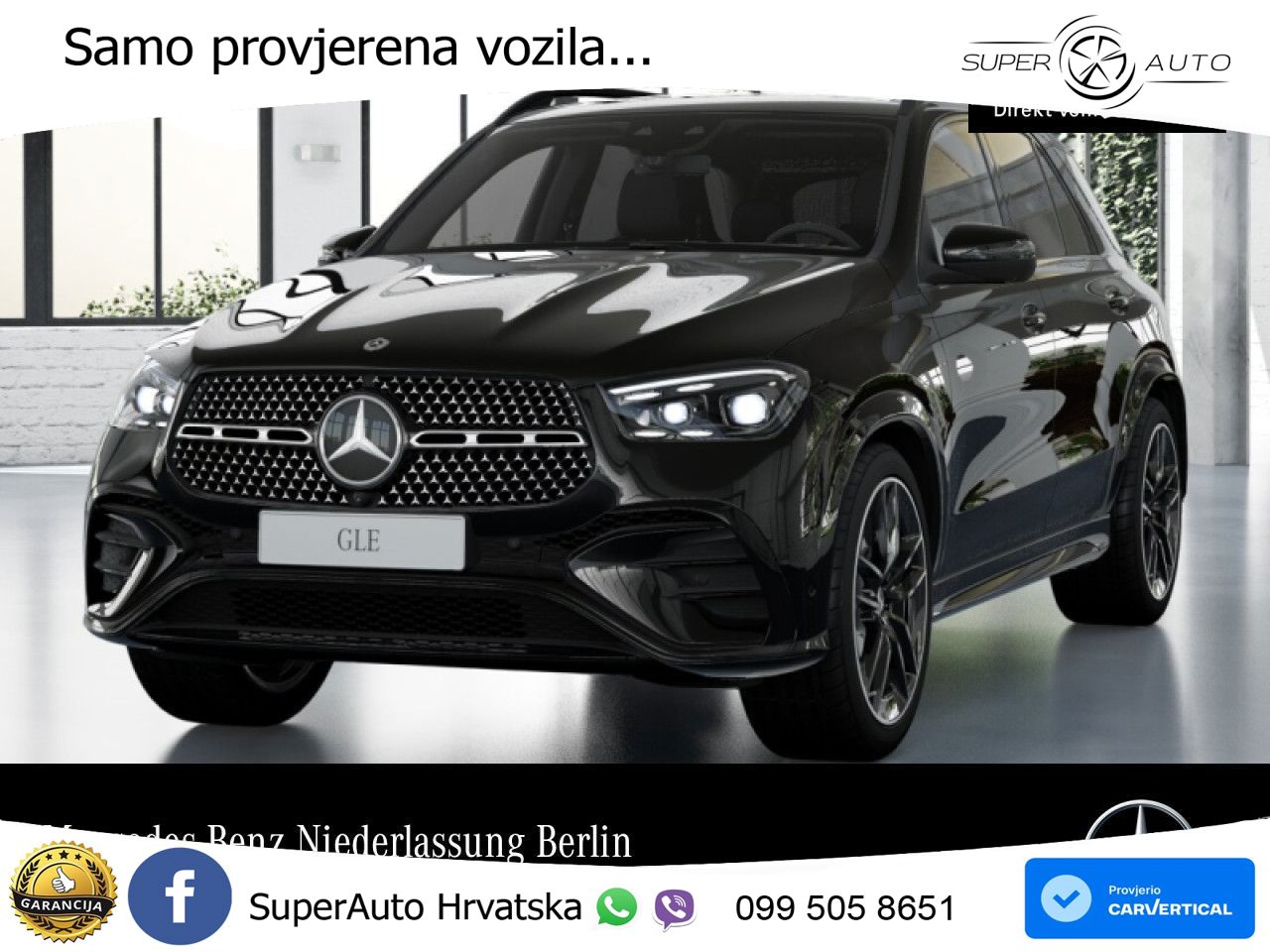 Mercedes GLE 450d (367 KS) EQ Boost 4MATIC 9G-TRONIC AMG LED+GR SJED+ACC