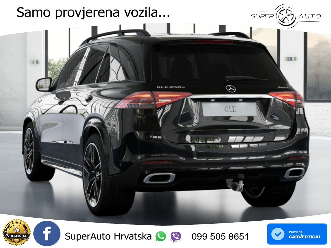 Mercedes GLE 450d (367 KS) EQ Boost 4MATIC 9G-TRONIC AMG LED+GR SJED+ACC