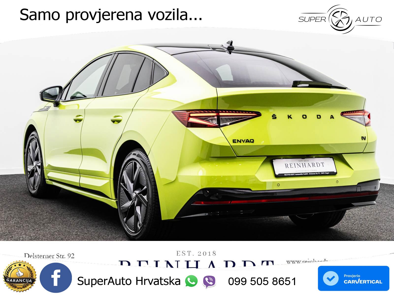 Škoda Enyaq Coupe iV RS 82 kWh (299 KS) AWD Lounge LED+GR SJED+ACC