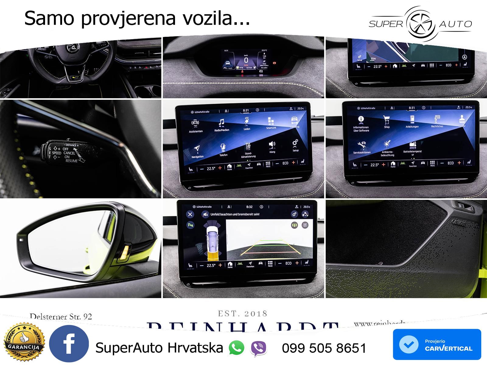 Škoda Enyaq Coupe iV RS 82 kWh (299 KS) AWD Lounge LED+GR SJED+ACC