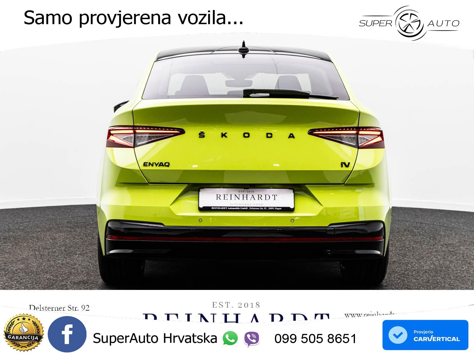 Škoda Enyaq Coupe iV RS 82 kWh (299 KS) AWD Lounge LED+GR SJED+ACC