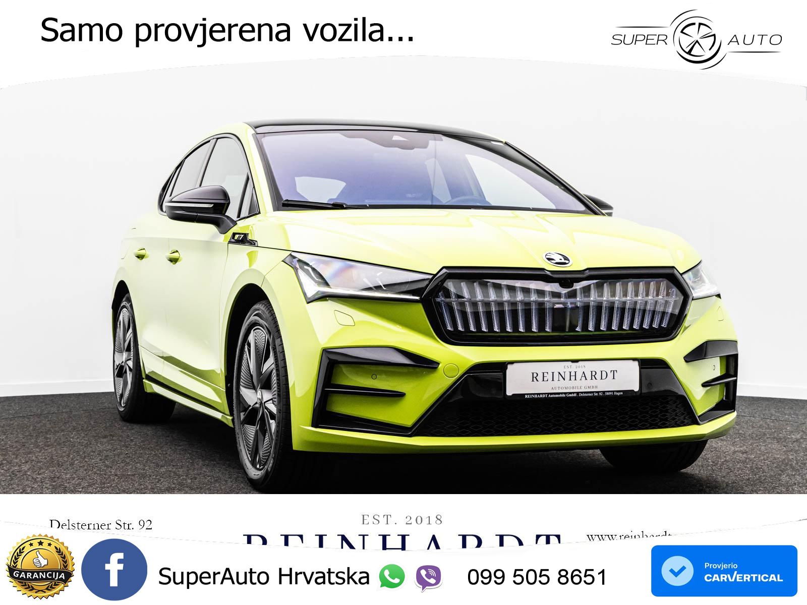 Škoda Enyaq Coupe iV RS 82 kWh (299 KS) AWD Lounge LED+GR SJED+ACC