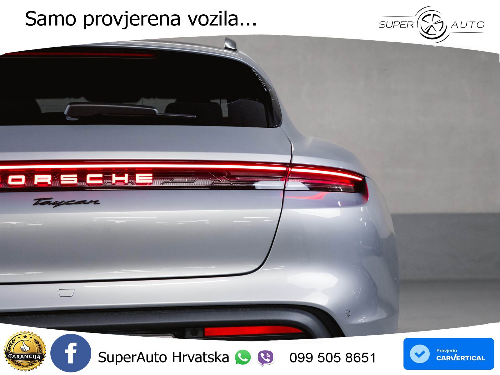 Porsche Taycan Sport Turismo 105 kWh (435 KS)