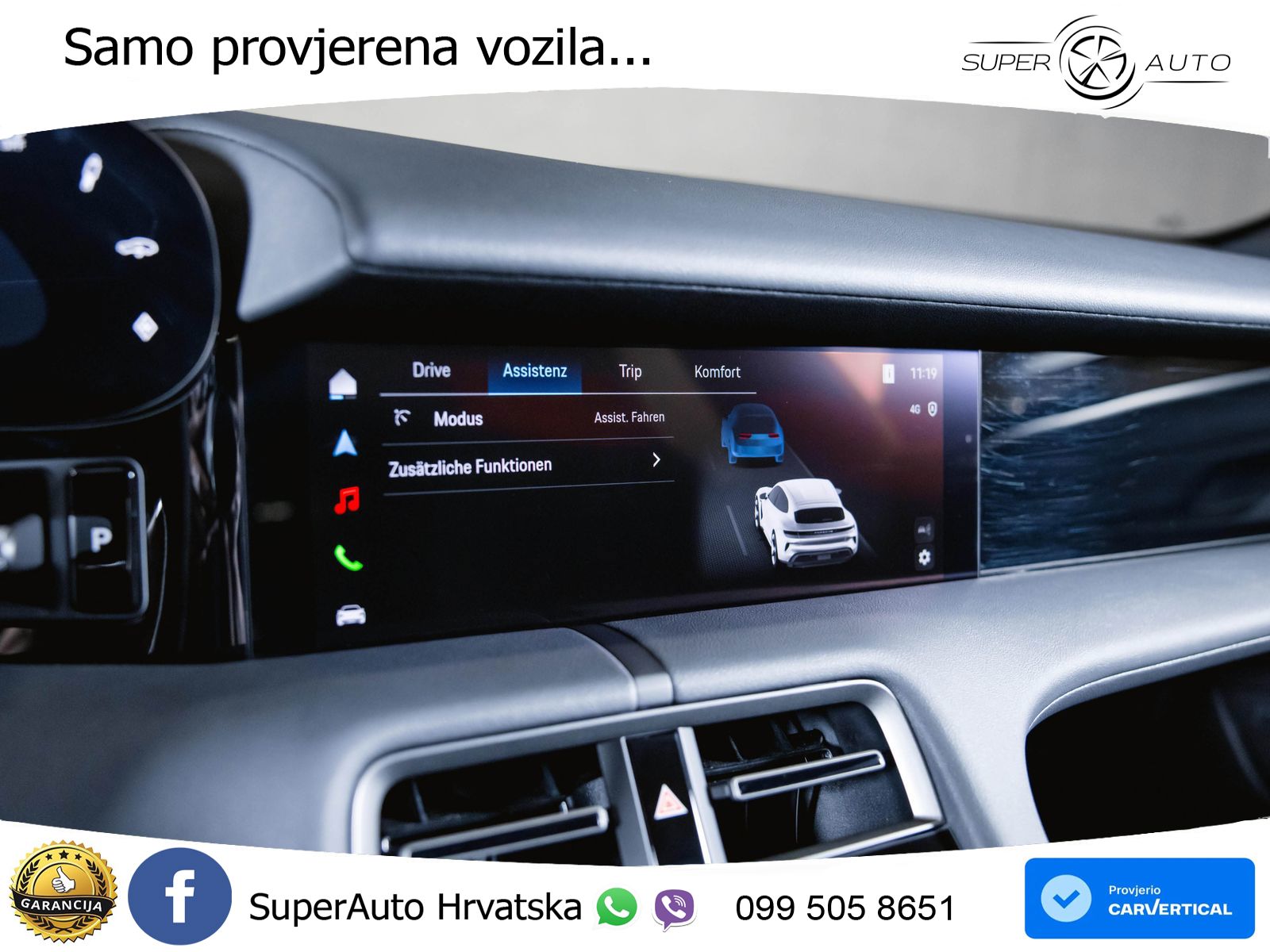 Porsche Taycan Sport Turismo 105 kWh (435 KS)