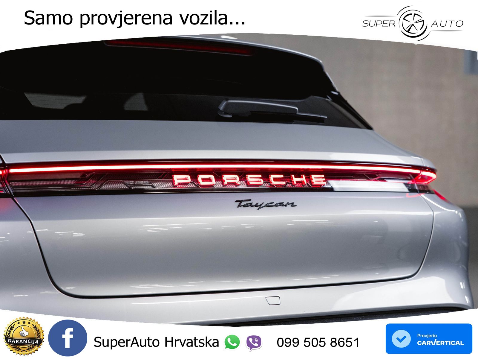 Porsche Taycan Sport Turismo 105 kWh (435 KS)