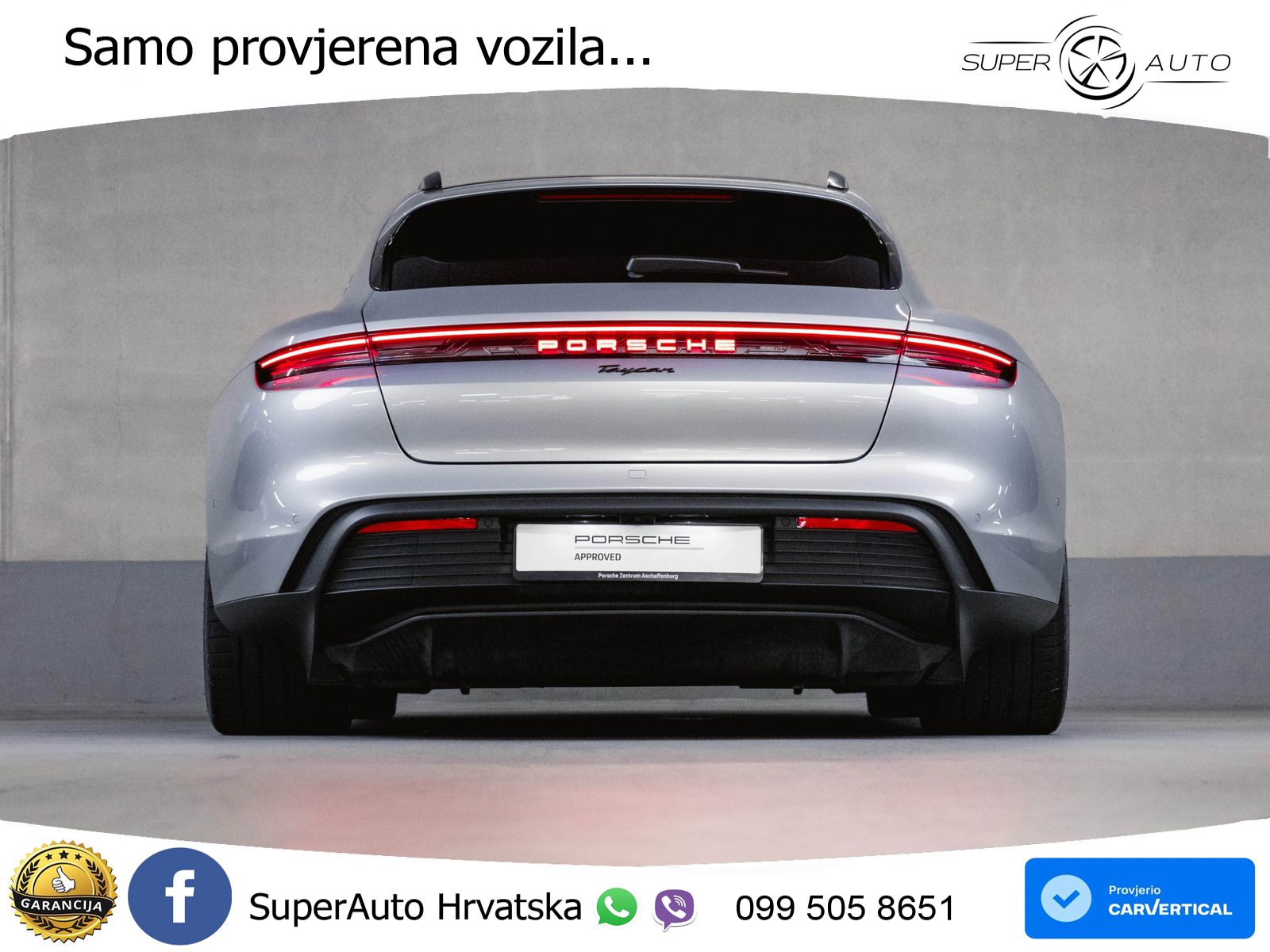 Porsche Taycan Sport Turismo 105 kWh (435 KS)