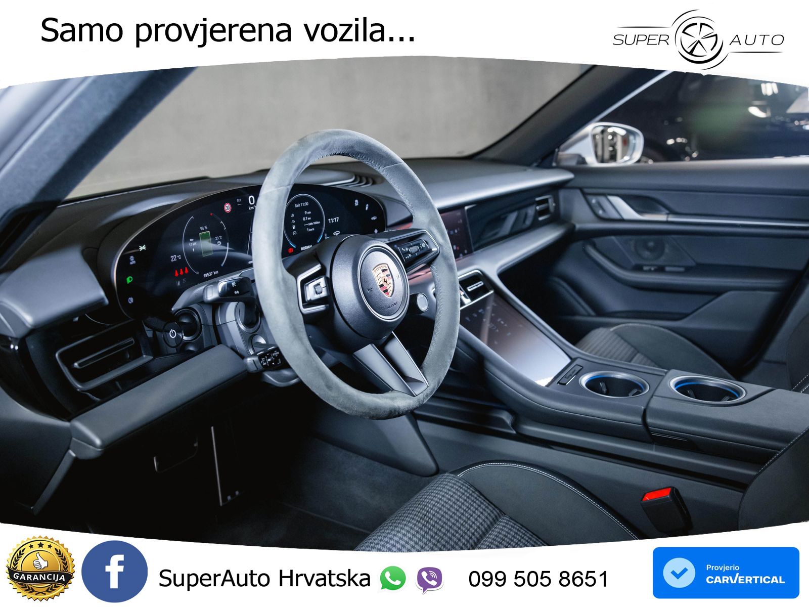 Porsche Taycan Sport Turismo 105 kWh (435 KS)
