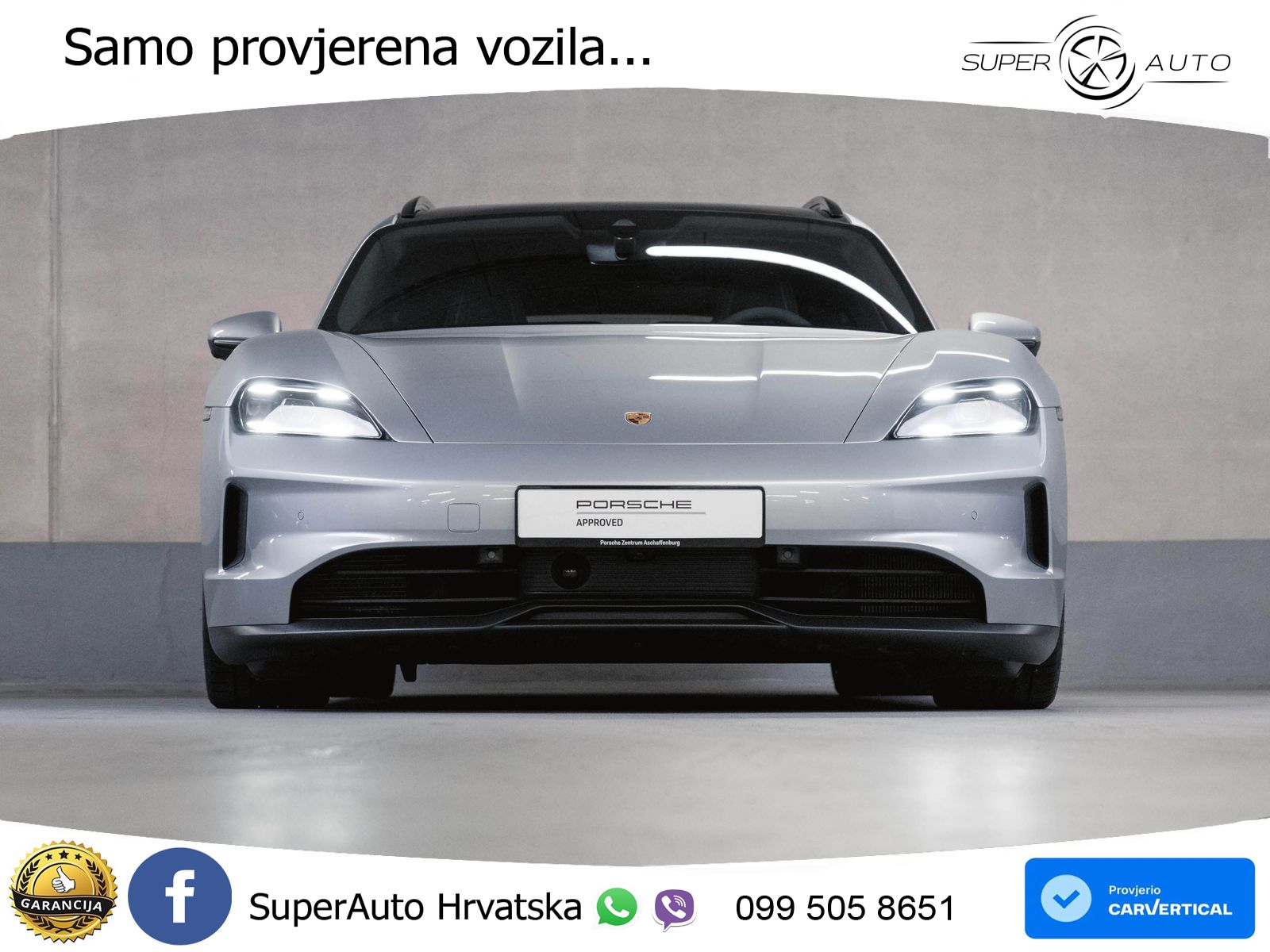 Porsche Taycan Sport Turismo 105 kWh (435 KS)